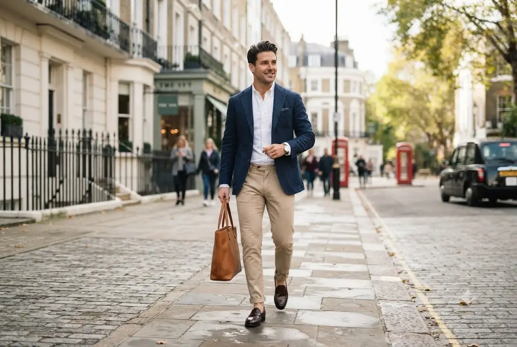 What Is Smart Casual for Men? A Complete Style Guide what is smart casual for men outfit featuring a sports coat and chinos